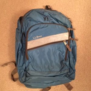 ll bean monogram backpack